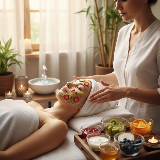 Fruit facial treatment service
