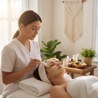 Face detan treatment service